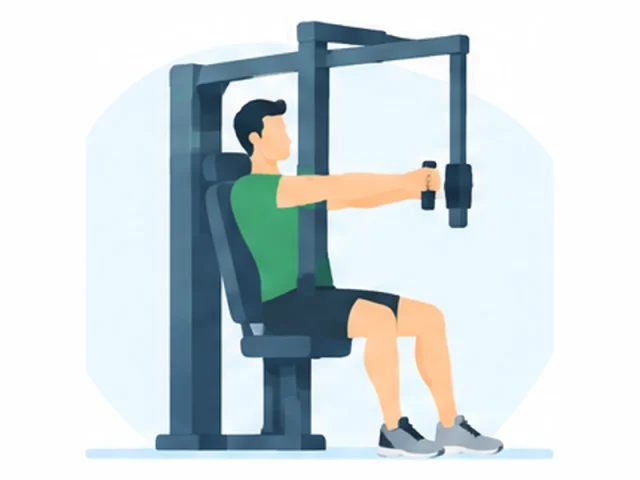 Chest Press Machine illustration